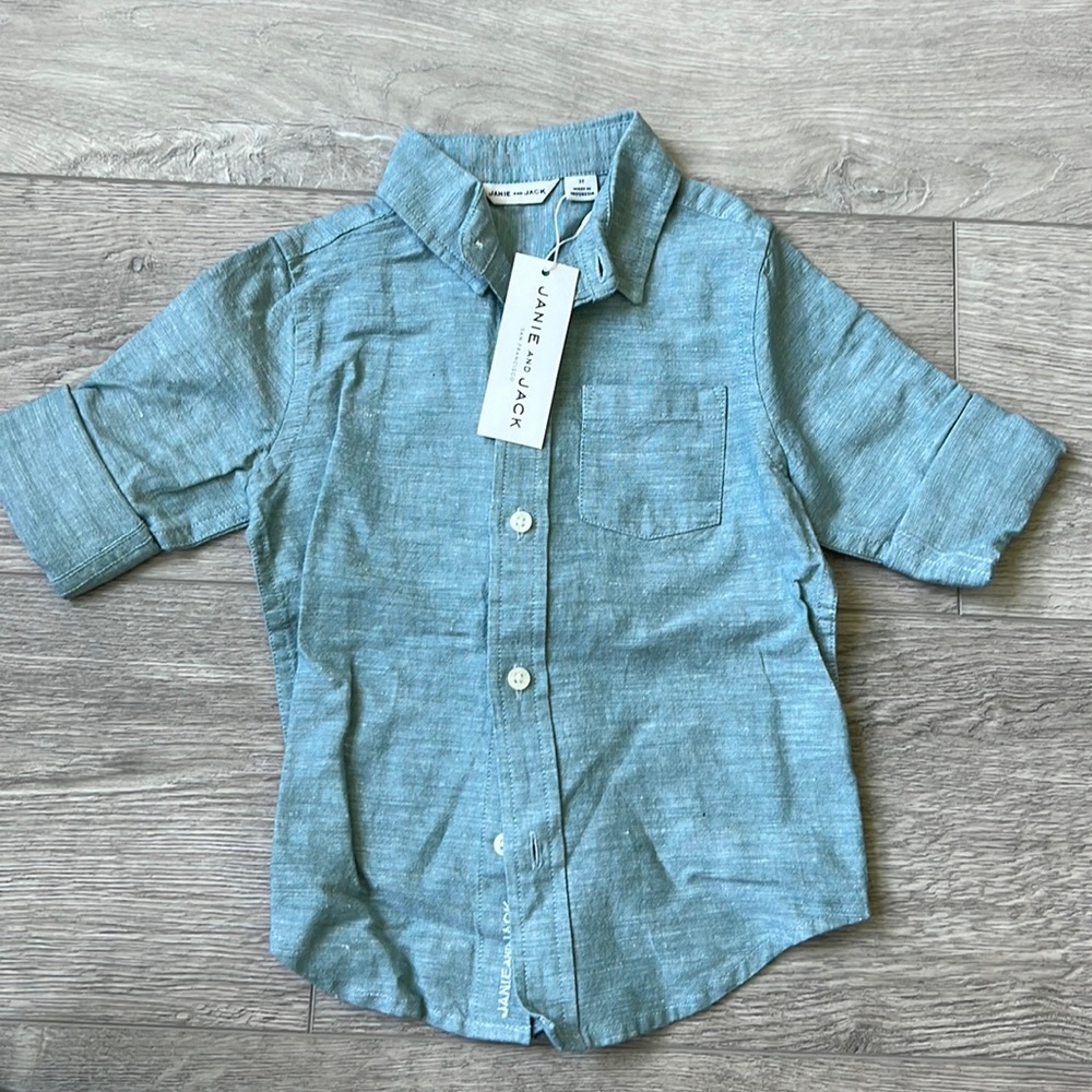 Jaine and Jack boys dress shirt 2T